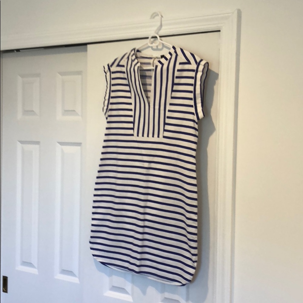 J Crew Striped Dress